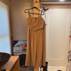 Business casual Tan Women's 2 piece set